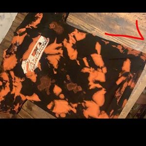 Custom antique Farm-truck acid washed T-shirt